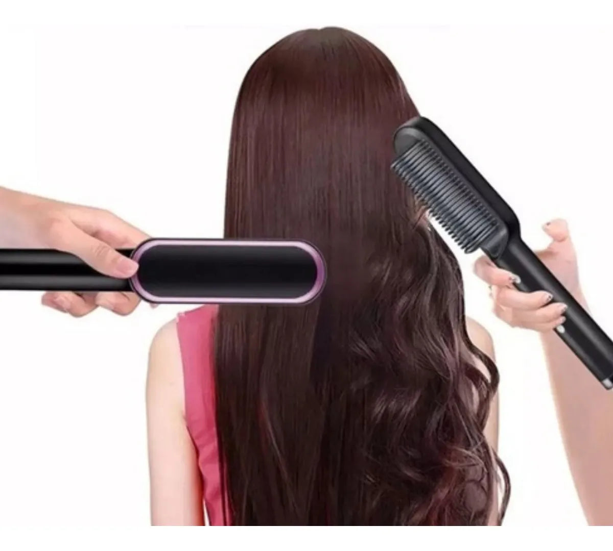 Escova Alisadora 3 em 1 - Beauty Hair