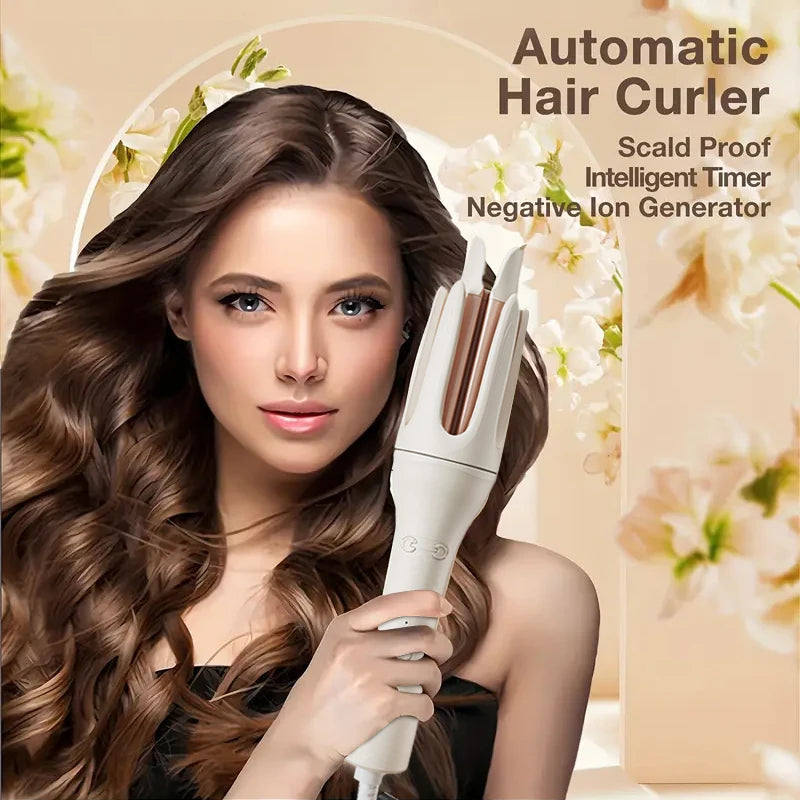 Modelador de Cachos Automático | Ondas Perfeitas em Segundos - Bivolt