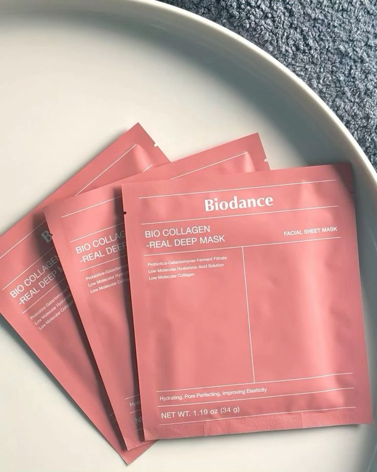 Máscara Facial Biodance Bio-Collagen – Hidratação Profunda e Rejuvenescimento Imediato