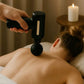 Massageador Muscular Elétrico Portátil – 6 Velocidades, Visor Digital e 4 Cabeçotes